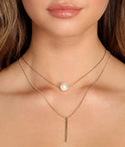 Pearl Ambition Dainty Necklace is the perfect Homecoming look pick with on-trend details to make the 2023 HOCO dance your most memorable event yet!