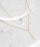 Pearl Ambition Dainty Necklace