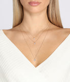 Third Times A Charm Cubic Zirconia Necklace Set