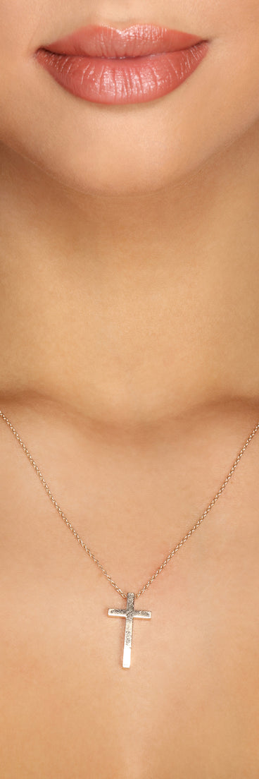 Dainty Cross Pendant Necklace for 2022 festival outfits, festival dress, outfits for raves, concert outfits, and/or club outfits