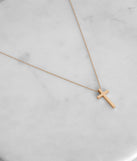 Dainty Cross Pendant Necklace for 2022 festival outfits, festival dress, outfits for raves, concert outfits, and/or club outfits