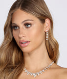 Full Of Romance Rhinestone Necklace Set for 2022 festival outfits, festival dress, outfits for raves, concert outfits, and/or club outfits