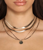 Layered Like A Goddess Necklace Set