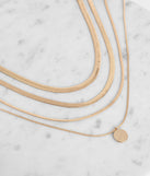 Layered Like A Goddess Necklace Set