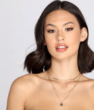 It's A Vibe Chain Necklace Set for 2022 festival outfits, festival dress, outfits for raves, concert outfits, and/or club outfits