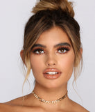 Add Some Edge Chain Choker Necklace is a trendy pick to create 2023 festival outfits, festival dresses, outfits for concerts or raves, and complete your best party outfits!