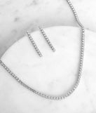 Cherish The Moment Cubic Zirconia Necklace Set