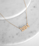 Rep' It 1994 Chain Necklace for 2022 festival outfits, festival dress, outfits for raves, concert outfits, and/or club outfits