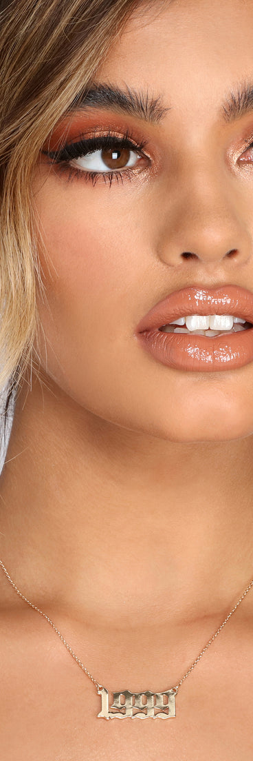 Rep' It 1999 Chain Necklace for 2022 festival outfits, festival dress, outfits for raves, concert outfits, and/or club outfits