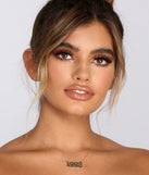 Rep' It 1998 Chain Necklace is a trendy pick to create 2023 festival outfits, festival dresses, outfits for concerts or raves, and complete your best party outfits!