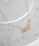 Rep' It 1997 Chain Necklace for 2022 festival outfits, festival dress, outfits for raves, concert outfits, and/or club outfits