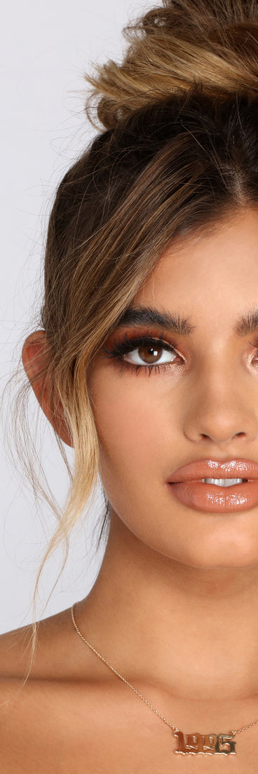 Rep' It 1995 Chain Necklace for 2022 festival outfits, festival dress, outfits for raves, concert outfits, and/or club outfits