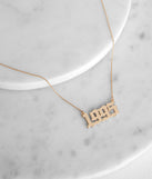 Rep' It 1995 Chain Necklace for 2022 festival outfits, festival dress, outfits for raves, concert outfits, and/or club outfits
