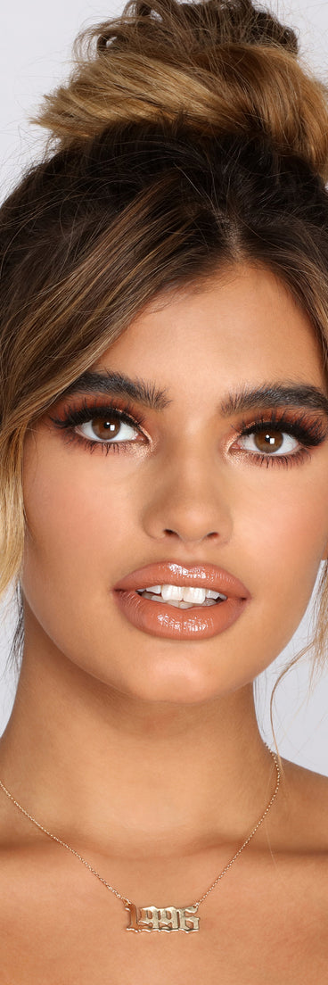 Rep' It 1996 Chain Necklace for 2022 festival outfits, festival dress, outfits for raves, concert outfits, and/or club outfits