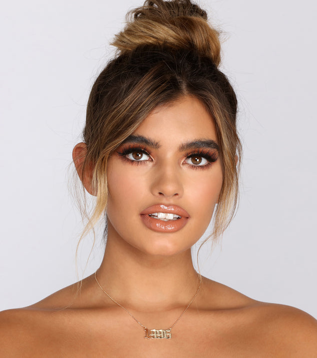 Rep' It 1996 Chain Necklace for 2022 festival outfits, festival dress, outfits for raves, concert outfits, and/or club outfits