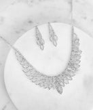 So Much Shine Rhinestone Necklace Set
