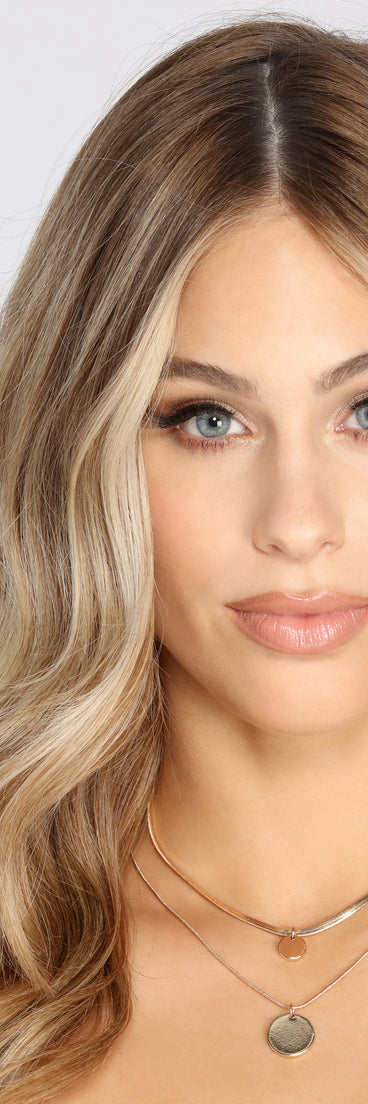 Top Doll Chain Coin Pendant Necklace is a trendy pick to create 2023 festival outfits, festival dresses, outfits for concerts or raves, and complete your best party outfits!