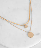Top Doll Chain Coin Pendant Necklace is a trendy pick to create 2023 festival outfits, festival dresses, outfits for concerts or raves, and complete your best party outfits!