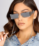 Bling Bling Bby Rhinestone Sunglass Chain is a trendy pick to create 2023 festival outfits, festival dresses, outfits for concerts or raves, and complete your best party outfits!