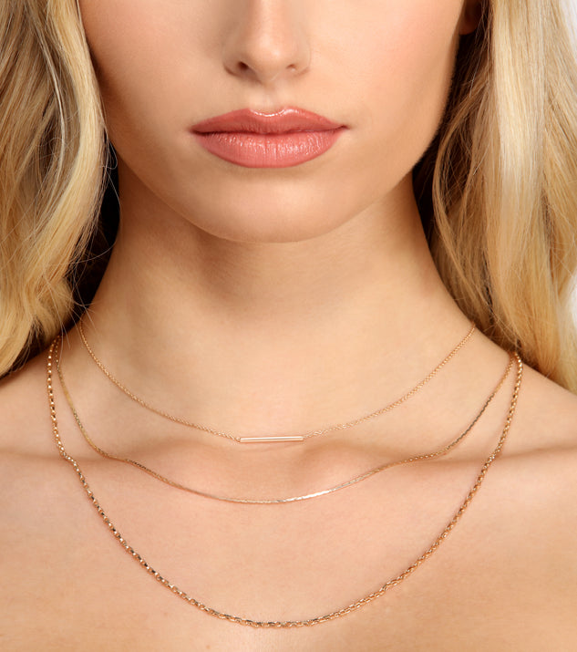 Layer Them On Chain Necklace
