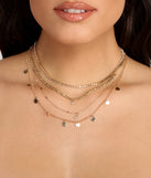 Bring The Layers Gold Chain Necklace is a trendy pick to create 2023 festival outfits, festival dresses, outfits for concerts or raves, and complete your best party outfits!
