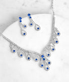 Glisten And Gleam Necklace And Earring Set