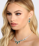 Sparkling Things Rhinestone Necklace + Earring Set
