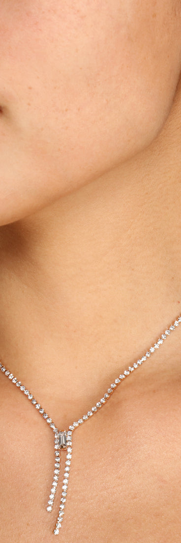 Feeling Fancy in Rhine Necklace Set