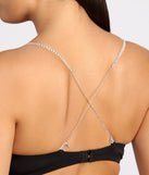 Eye Catcher Rhinestone Bra Straps provides essential lift and support for creating your best summer outfits of the season for 2023!
