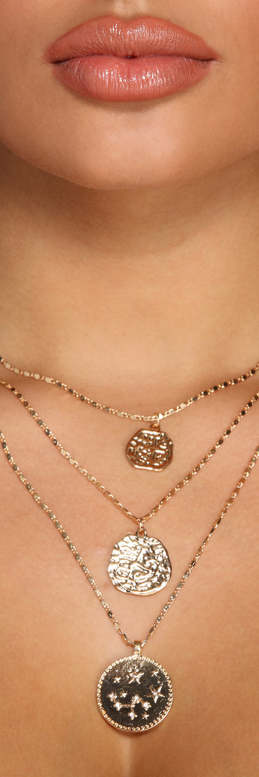 Boho Coin Charm Layered Necklace for 2022 festival outfits, festival dress, outfits for raves, concert outfits, and/or club outfits