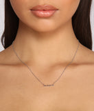 Dainty Mama Charm Necklace is a trendy pick to create 2023 festival outfits, festival dresses, outfits for concerts or raves, and complete your best party outfits!