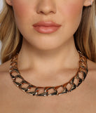 So Extra Chunky Chain Link Necklace is a trendy pick to create 2023 festival outfits, festival dresses, outfits for concerts or raves, and complete your best party outfits!