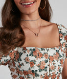 Charming And Chic Two-Pack Necklace Set for 2022 festival outfits, festival dress, outfits for raves, concert outfits, and/or club outfits