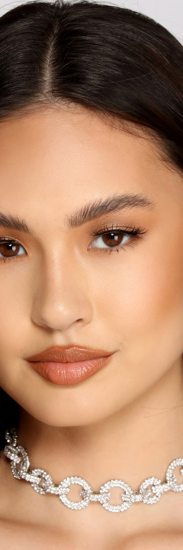 Linked In Glamour O-Ring Choker