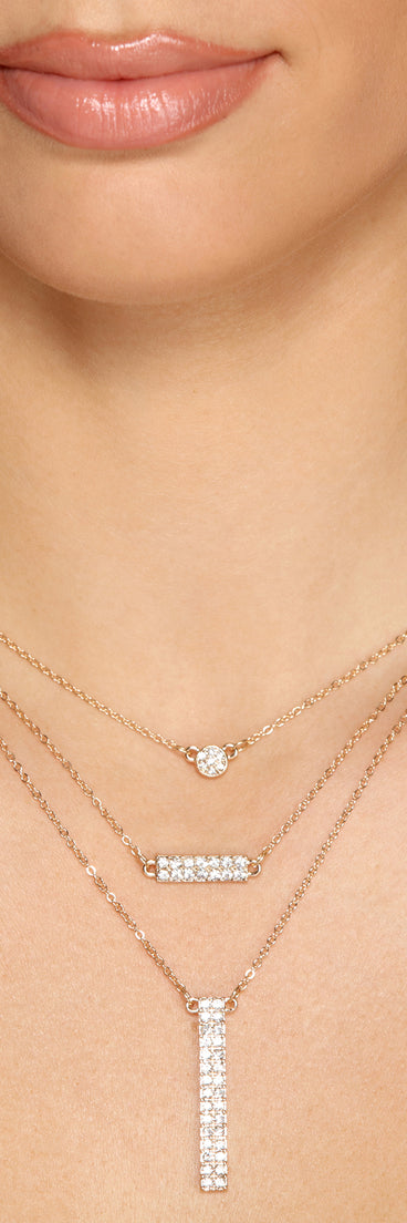 Simply Stylish Three-Pack Necklace Set