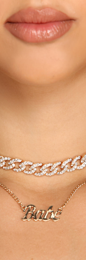 Stylish Babe Choker Set