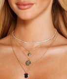 Everyday Glam Layered Chain Necklace is a trendy pick to create 2023 festival outfits, festival dresses, outfits for concerts or raves, and complete your best party outfits!