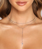 Sleek And Trendy Vibes Layered Necklace for 2022 festival outfits, festival dress, outfits for raves, concert outfits, and/or club outfits