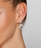 Gorgeous Glitz Necklace And Earrings Set