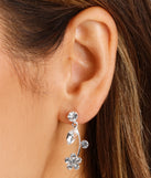 Glamorous Floral Beauty Necklace And Earrings Set