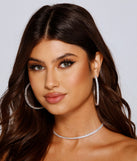 Stylish Sparkle Necklace And Earrings Set is the perfect Homecoming look pick with on-trend details to make the 2023 HOCO dance your most memorable event yet!