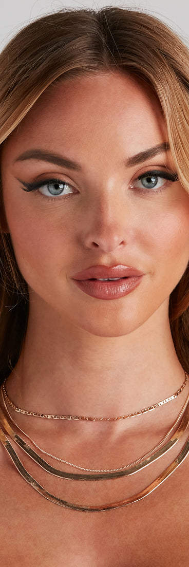 90s Era Layered Necklace for 2022 festival outfits, festival dress, outfits for raves, concert outfits, and/or club outfits