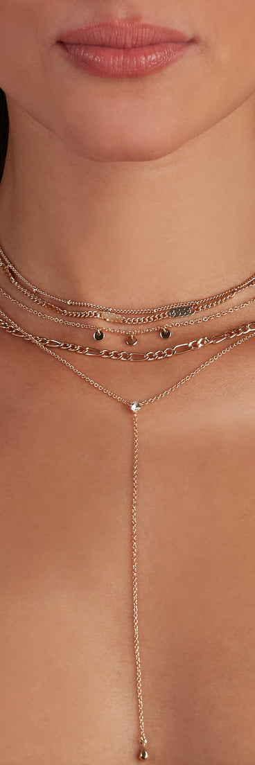 Simplicity Is Bliss Delicate Lariat Necklace