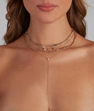 Simplicity Is Bliss Delicate Lariat Necklace