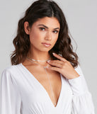Dainty And Chic Necklace Set is the perfect Homecoming look pick with on-trend details to make the 2023 HOCO dance your most memorable event yet!