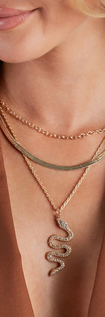 Artful Statement Layered Necklace for 2022 festival outfits, festival dress, outfits for raves, concert outfits, and/or club outfits