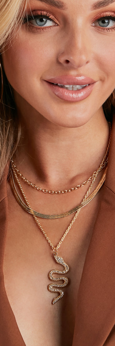 Artful Statement Layered Necklace for 2022 festival outfits, festival dress, outfits for raves, concert outfits, and/or club outfits