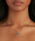 Zodiac Glam Rhinestone Necklace for 2022 festival outfits, festival dress, outfits for raves, concert outfits, and/or club outfits