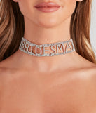 Bridesmaid Rhinestone Choker