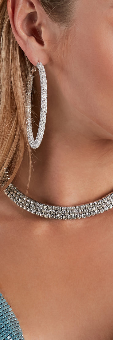 Extra Fab Rhinestone Collar